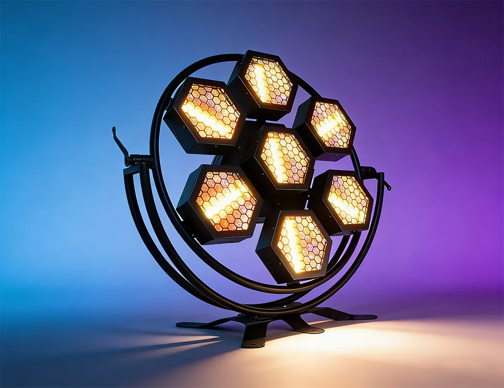 Ang mga tampok ng LED Stage Reflector Light.